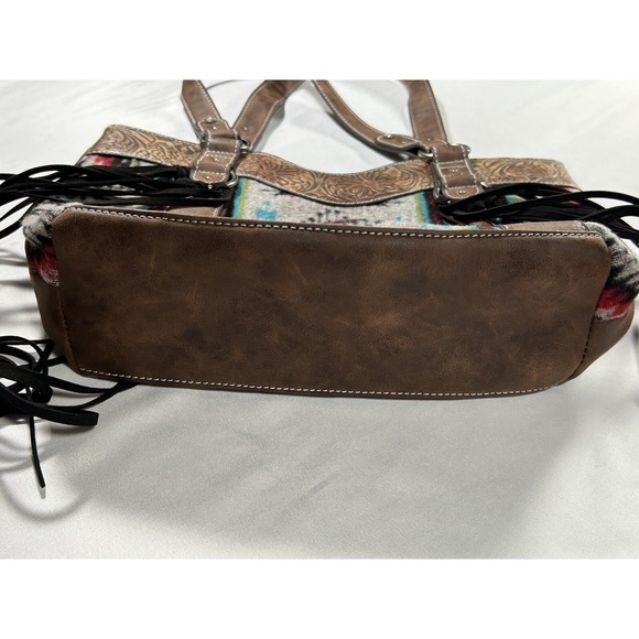 New Justin Shoulder Bag Southwestern Purse‎ Boho Aztec